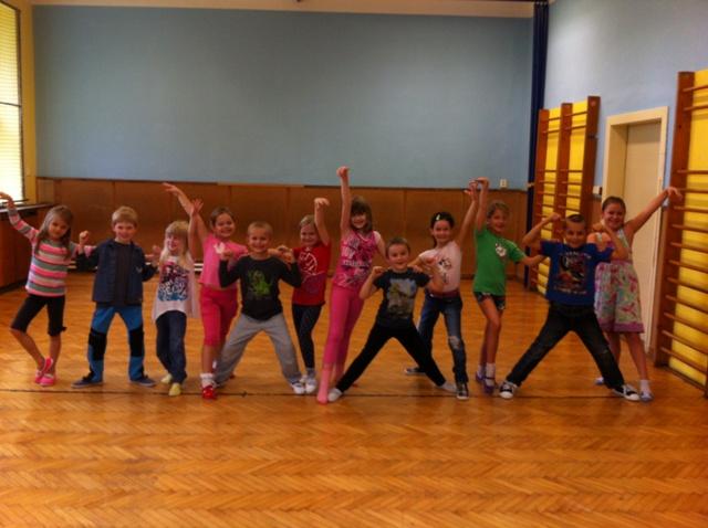  Tréninky dětí z tanečních kroužků 1. čtvrtletí (říjen, listopad, prosinec 2014), Baška začátečníci :-) 